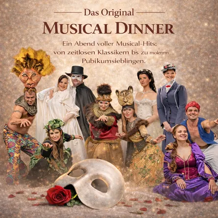 Titelbild zur Veranstaltung Musical Dinner (Das Original)