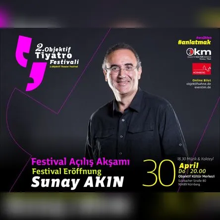 Titelbild zur Veranstaltung Festivaleröffnung mit Sunay Akin