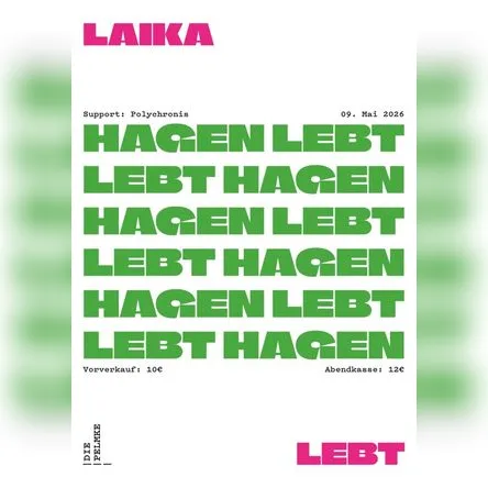 Titelbild zur Veranstaltung Laika Lebt
