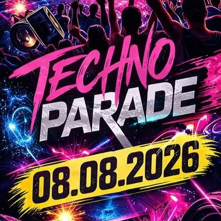 Titelbild zur Veranstaltung Zeitklang Schwedt Techno Parade 2026
