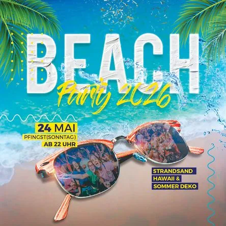 Titelbild zur Veranstaltung BEACH PARTY 2K26