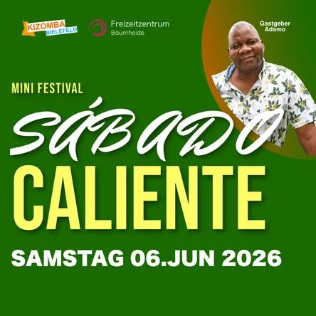 Titelbild zur Veranstaltung Sabado Caliente - Workshop + Party