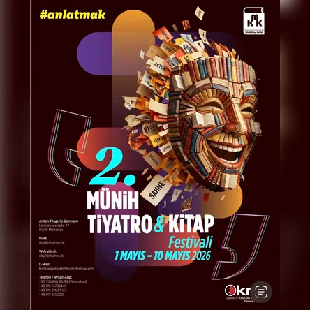Titelbild zur Veranstaltung 2. MÜNiH TiYATRO VE KiTAP FESTiVALi