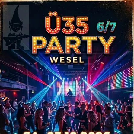 Titelbild zur Veranstaltung Ü35 6/7 Party