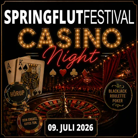 Titelbild zur Veranstaltung Springflut Casino Royale Night