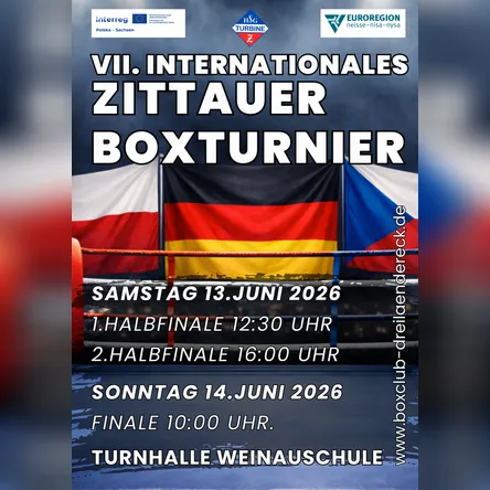 Titelbild zur Veranstaltung VII. internationales Zittauer Boxturnier