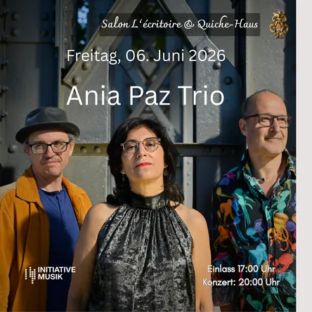 Titelbild zur Veranstaltung Ania Paz Trio