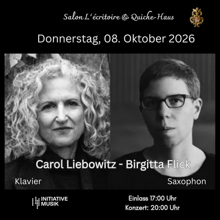 Titelbild zur Veranstaltung Carol Liebowitz – Birgitta Flick