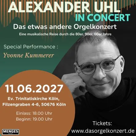 Titelbild zur Veranstaltung Alexander Uhl - Das Orgelkonzert