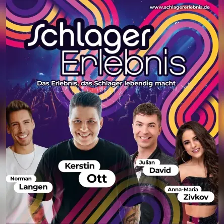 Titelbild zur Veranstaltung "SchlagerErlebnis" KERSTIN OTT