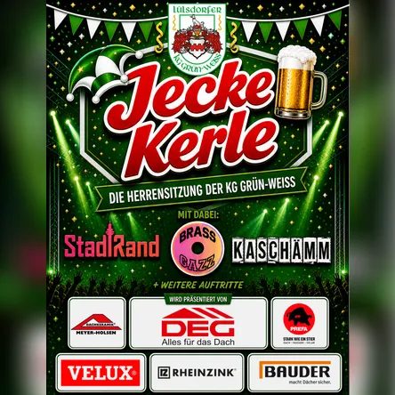 Titelbild zur Veranstaltung Jecke Kerle