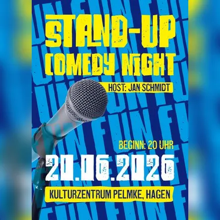 Titelbild zur Veranstaltung StandUp-Comedy