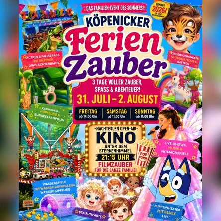 Titelbild zur Veranstaltung Köpenicker Ferienzauber