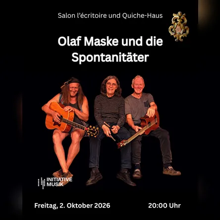 Titelbild zur Veranstaltung Olaf Maske und die Spontanitäter