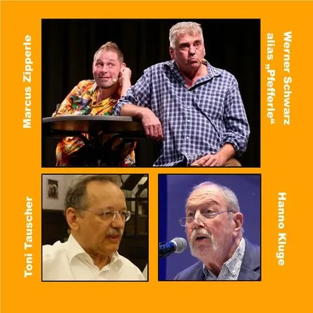 Titelbild zur Veranstaltung Pfefferle&Zipperle - Knitz&Liederlich