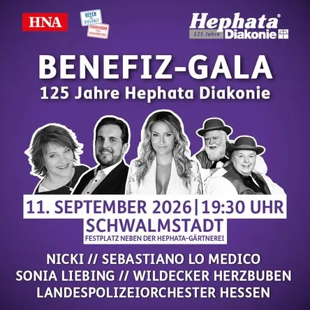 Titelbild zur Veranstaltung Benefiz-Gala 125 Jahre Hephata Diakonie