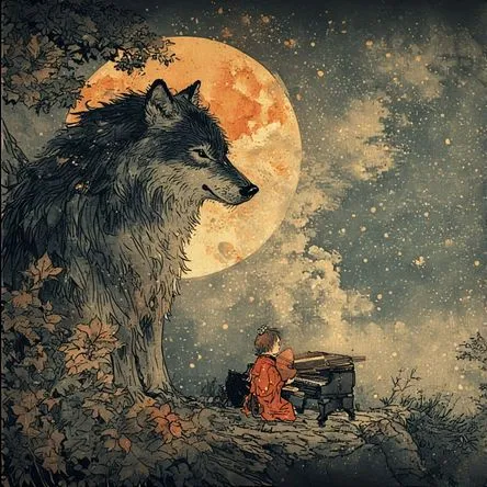 Titelbild zur Veranstaltung Kinderkonzert: Peter und der Wolf