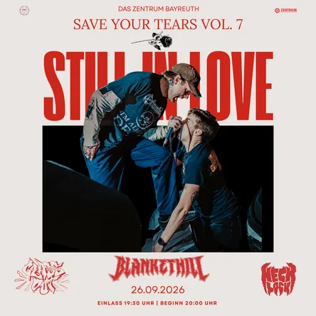 Titelbild zur Veranstaltung Save Your Tears Vol. 7