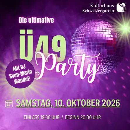 Titelbild zur Veranstaltung Die ultimative Ü49 Party