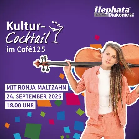 Titelbild zur Veranstaltung Ronja Maltzahn beim Kultur-Cocktail