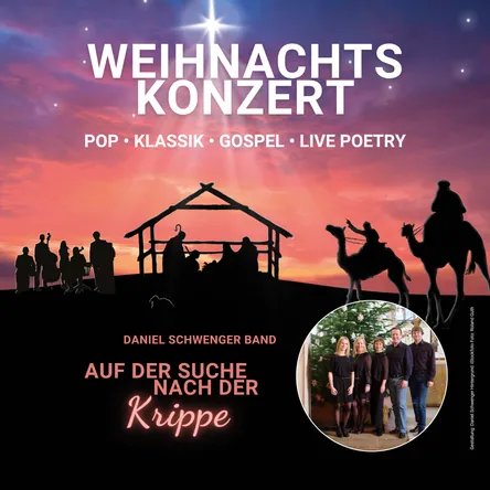 Titelbild zur Veranstaltung Weihnachtskonzert Daniel Schwenger Band