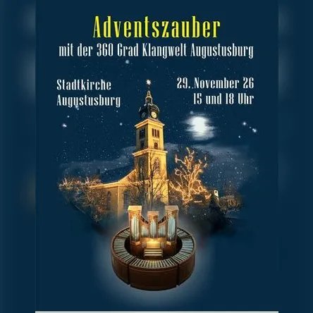 Titelbild zur Veranstaltung Adventszauber mit der 360-Grad-Klangwelt
