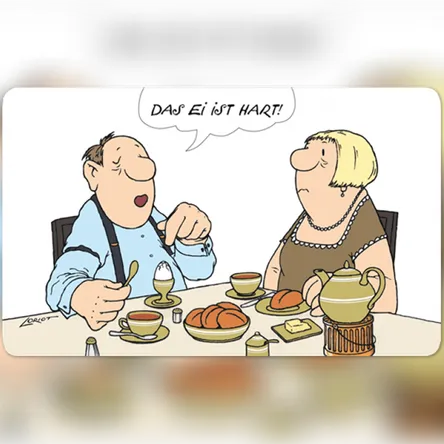 Titelbild zur Veranstaltung "Das Ei ist hart"
