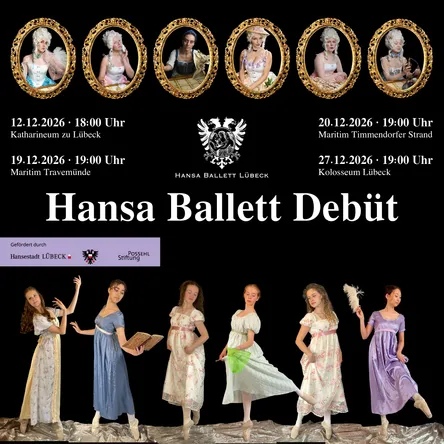 Titelbild zur Veranstaltung Hansa Ballett Lübeck Debüt