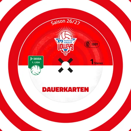 Titelbild zur Veranstaltung Dauerkarte DEKRA 1. VBL Saison 26/27