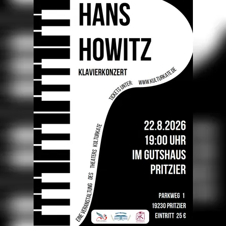 Titelbild zur Veranstaltung Hans Howitz – Klangmagie am Klavier