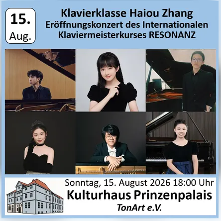 Titelbild zur Veranstaltung Klavierklasse Haiou Zhang