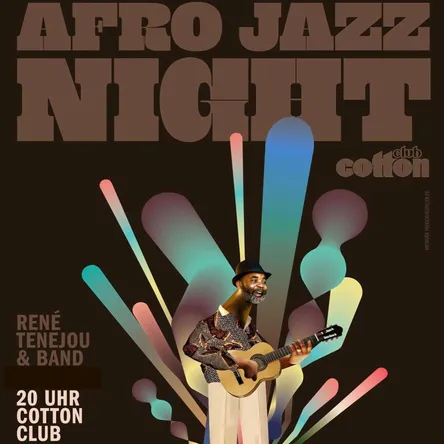 Titelbild zur Veranstaltung SANAGA JAZZ feat. RENE TENENJOU