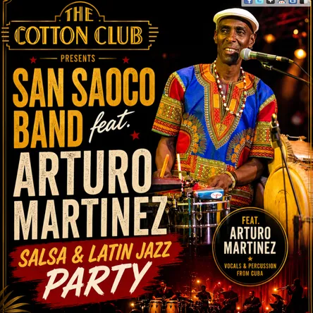 Titelbild zur Veranstaltung SAN SAOCO BAND feat. ARTURO MARTINEZ