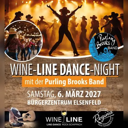 Titelbild zur Veranstaltung WINE-LINE-DANCE-NIGHT