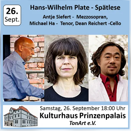 Titelbild zur Veranstaltung Hans-Wilhelm Plate - Spätlese