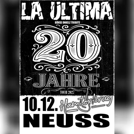 Titelbild zur Veranstaltung La Ultima - LIVE im Hamtorkrug!