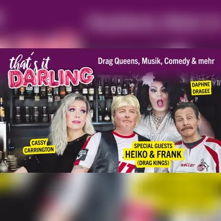 Titelbild zur Veranstaltung That´s it, darling!