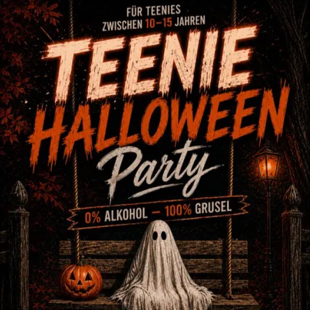 Titelbild zur Veranstaltung Teenie Halloween Party