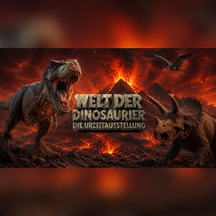 Titelbild zur Veranstaltung Welt der Dinosaurier - Aalen