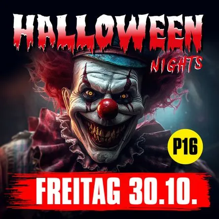 Titelbild zur Veranstaltung Halloween Party/Freitag