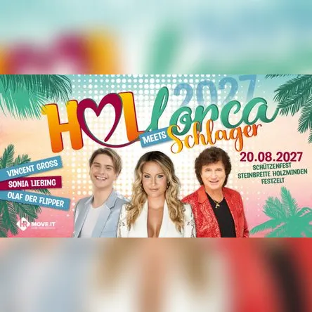 Titelbild zur Veranstaltung Hollorca meets Schlager - Schützenfest