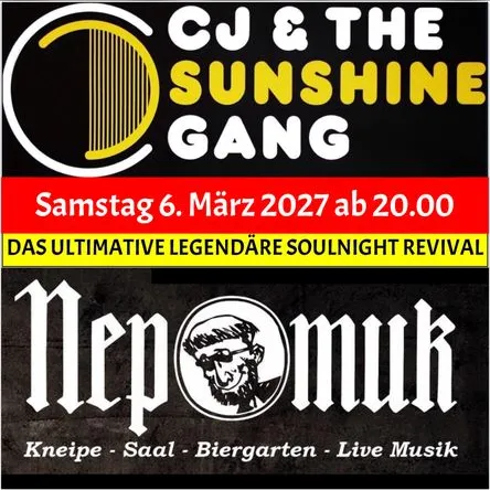Titelbild zur Veranstaltung CJ & the Sunshine Gang