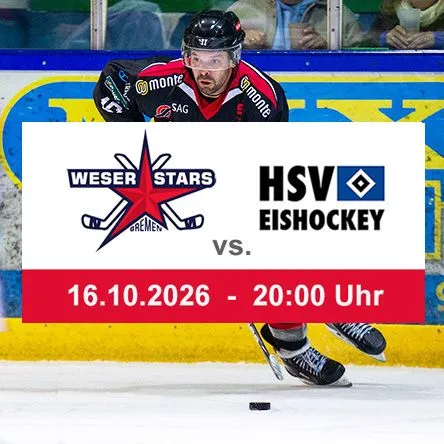 Titelbild zur Veranstaltung Weserstars Bremen - Hamburger SV