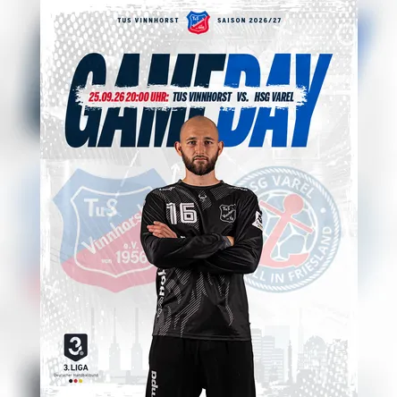 Titelbild zur Veranstaltung TuS Vinnhorst vs.  HSG Varel