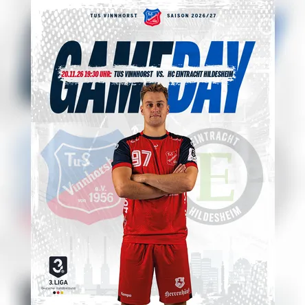 Titelbild zur Veranstaltung TuS Vinnhorst vs.HC Eintracht Hildesheim