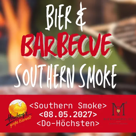 Titelbild zur Veranstaltung Bier & BBQ: Southern Smoke