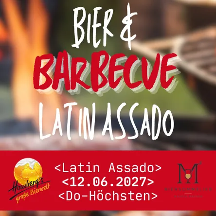 Titelbild zur Veranstaltung Bier & BBQ: Latin Assado