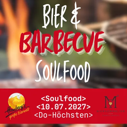 Titelbild zur Veranstaltung Bier & BBQ: Soulfood