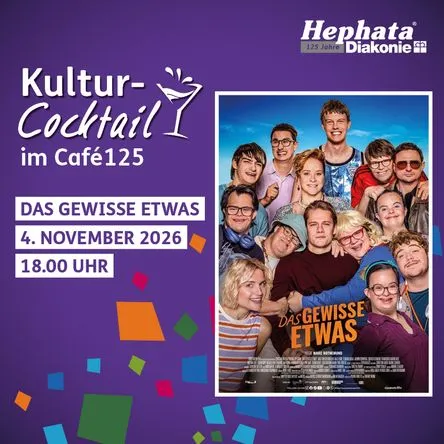 Titelbild zur Veranstaltung Das gewisse Etwas: Kino mit Filmgespräch