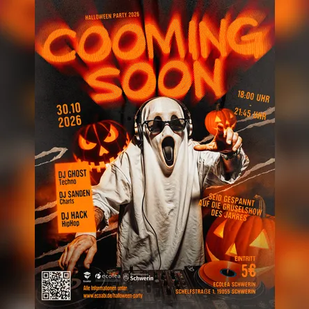 Titelbild zur Veranstaltung Halloween Party
